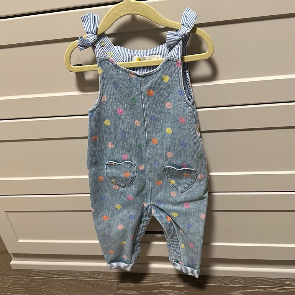 VGUC Baby Boden Overalls size 9-12m